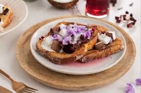 Pain perdu à la noix de coco