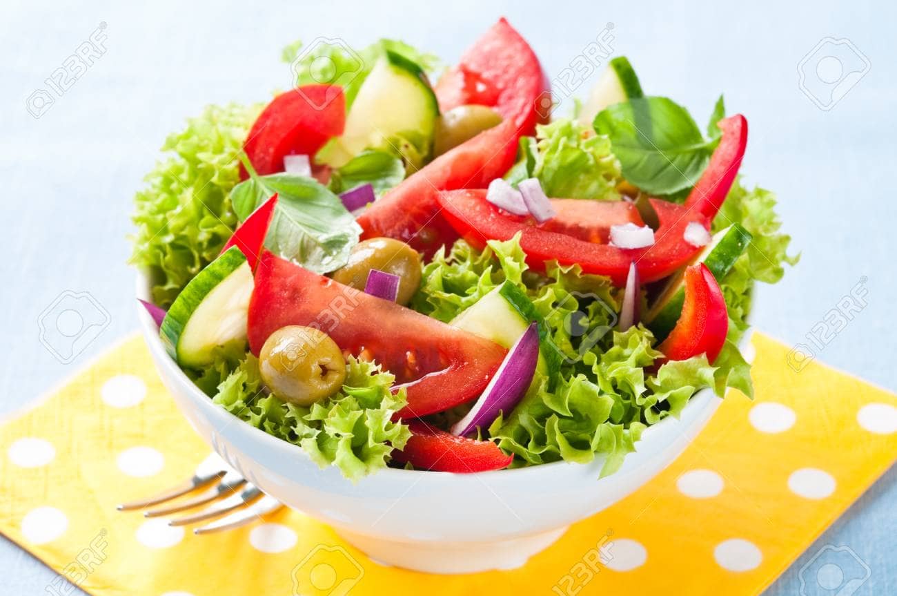 Salade fraîche du marché